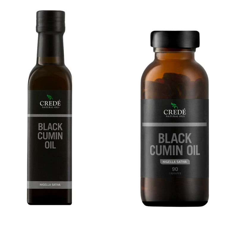 Healthier Skin & Hairgrowth: Black Seed Oil (250 ml) and Black Seed Oil (90 Capsules) Combo